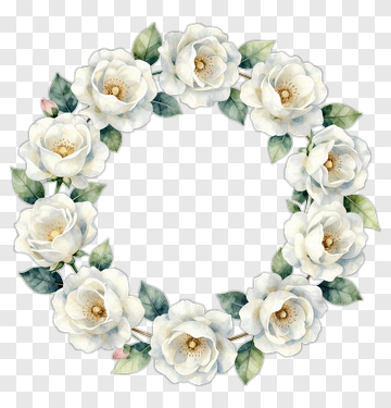 Flower Wreath PNG