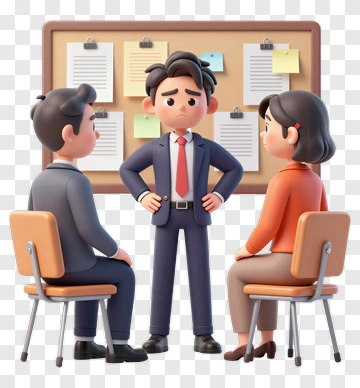 Business Team In A Meeting PNG