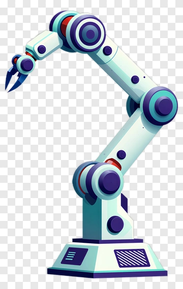 3D Robotic Arm PNG