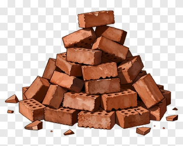 Pile Of Bricks PNG