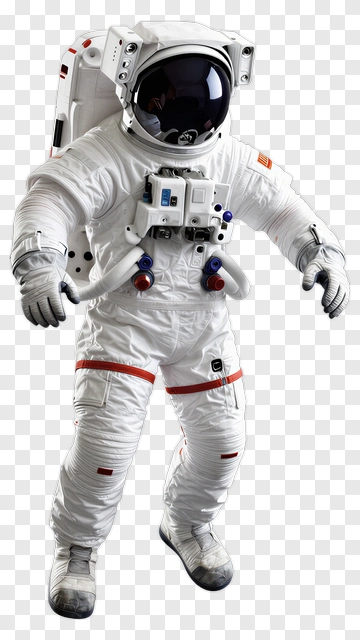 Astronaut In Space Suit PNG