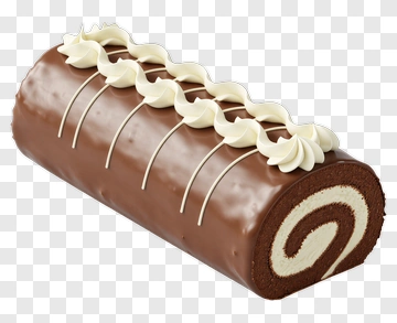 Chocolate Swiss Roll Cake PNG
