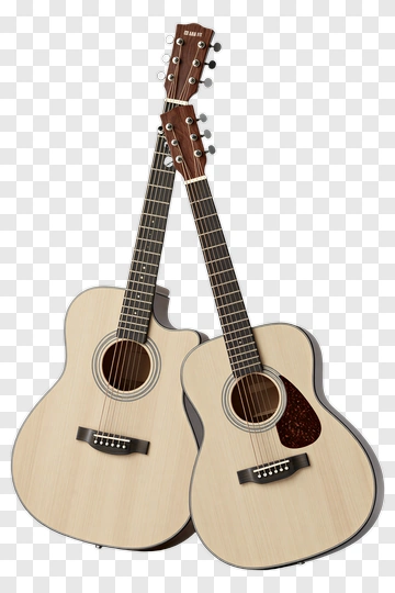 Acoustic Guitars Side By Side PNG