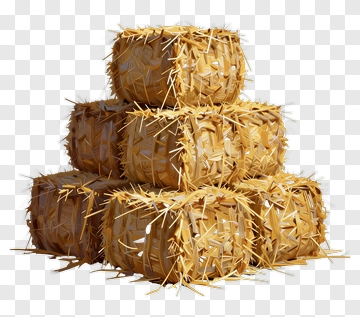 Stack Of Hay Bales PNG