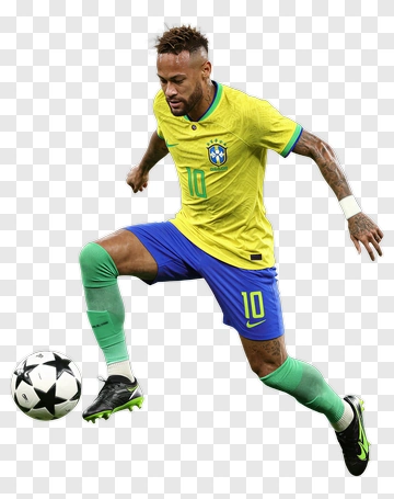 Football Player Kicking A Ball PNG