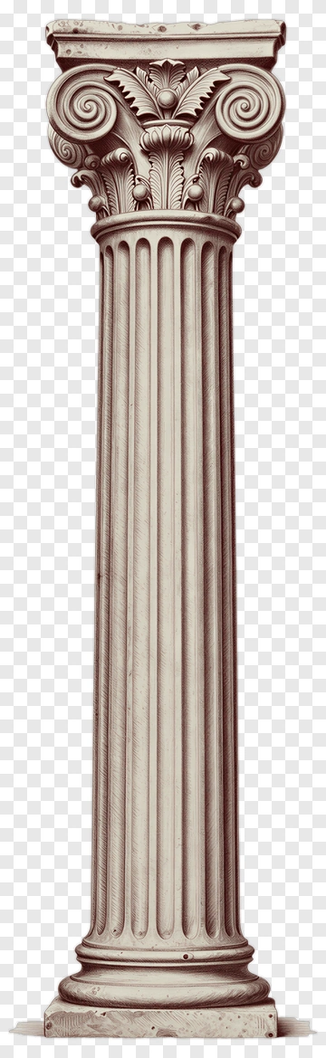 Classic Corinthian Column PNG
