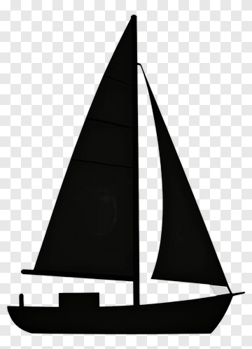 Sailboat Silhouette PNG