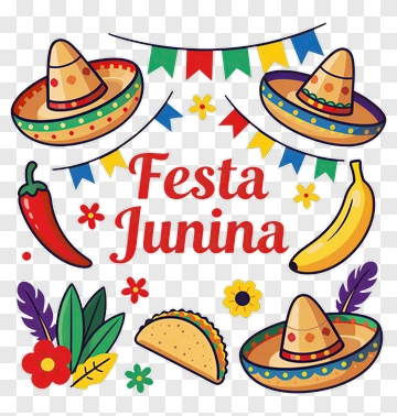 Festa Junina Celebration Elements PNG