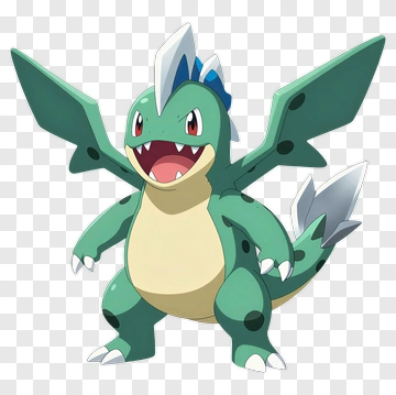 Dragon-Type Pokémon Character PNG