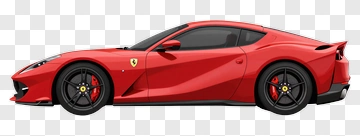 Red Sports Car PNG