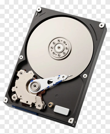 Hard Disk Drive Internal Components PNG