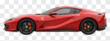 Red Sports Car PNG