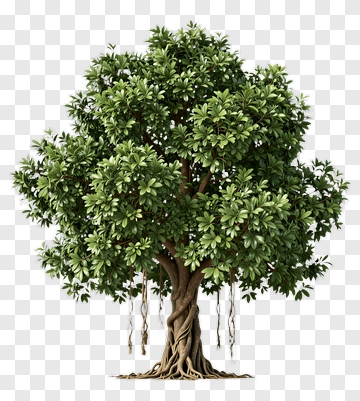 Realistic Tree With Lush Green Foliage PNG