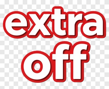 Extra Off Sale Sign PNG