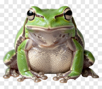 Green Frog PNG