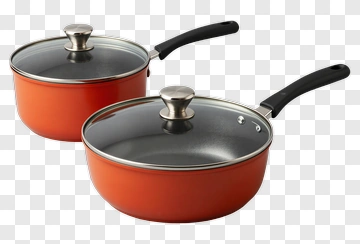 Nonstick Cooking Pots With Lids PNG