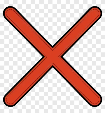 Red Cross Mark PNG