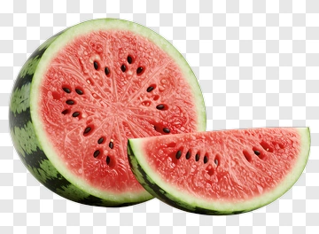 Fresh Watermelon Slice PNG