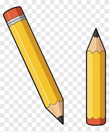 Cartoon Yellow Pencils PNG