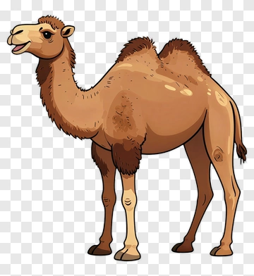 Cartoon Camel PNG