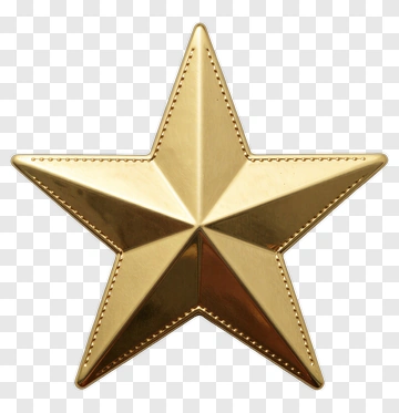 Gold Star PNG