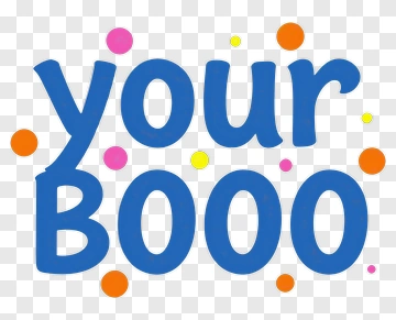 Your Boo Text With Colorful Dots PNG