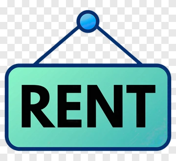 Rent Sign PNG