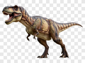 Realistic Tyrannosaurus Rex Dinosaur PNG