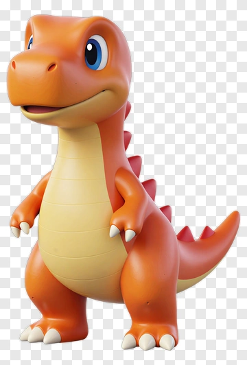 Cartoon Dinosaur Character PNG
