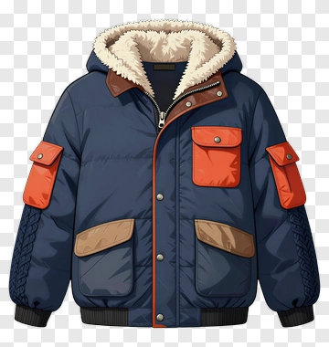 Stylish Winter Jacket PNG