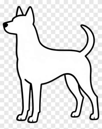 Dog Silhouette PNG
