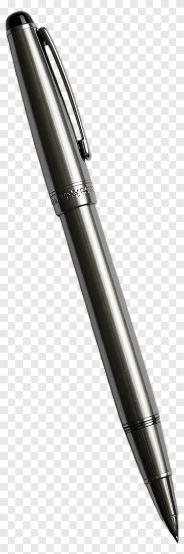 Silver Ballpoint Pen PNG