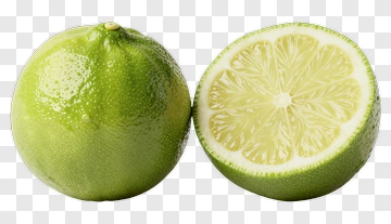 Fresh Lime And Halved Lime PNG