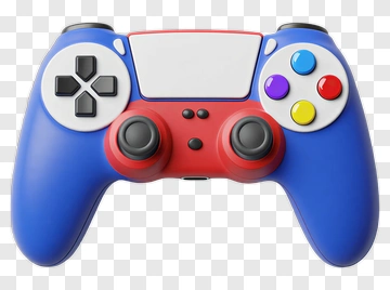 Colorful Game Controller PNG