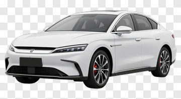 White Sedan Car PNG