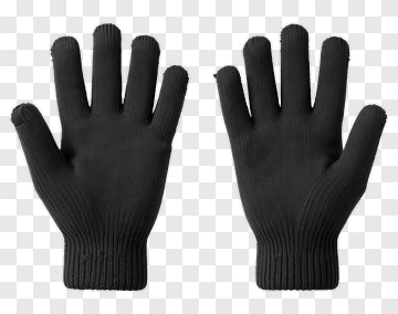 Black Gloves PNG