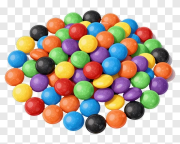 Colorful Candy Balls PNG