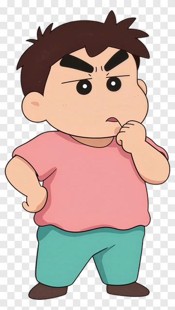 Cartoon Boy Thinking PNG