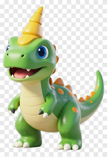 Cartoon Dinosaur Character PNG
