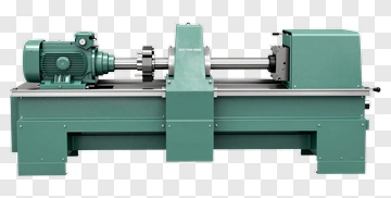 Industrial Lathe Machine PNG
