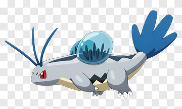 Water-Type Pokémon With A Blue Fin PNG
