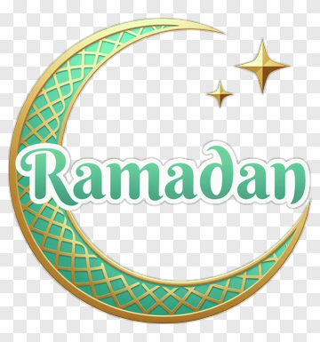 Ramadan Crescent Moon And Stars PNG