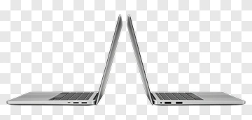 Laptops Facing Each Other PNG