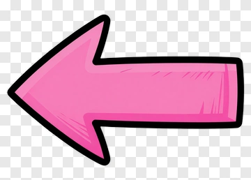 Pink Arrow Pointing Left PNG