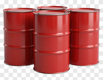 Red Storage Drums PNG