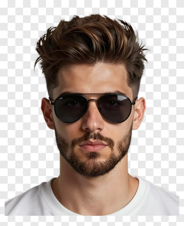 Man Wearing Sunglasses PNG