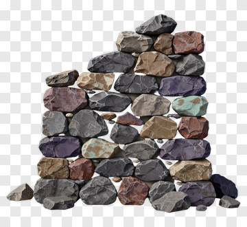 Stack Of Colorful Rocks PNG