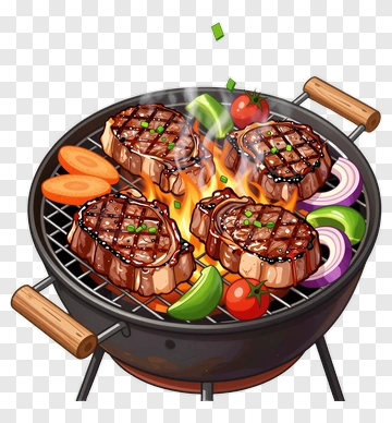 Grilled Steak On A Barbecue Grill PNG