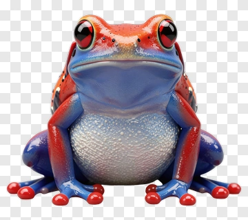 Colorful Frog PNG