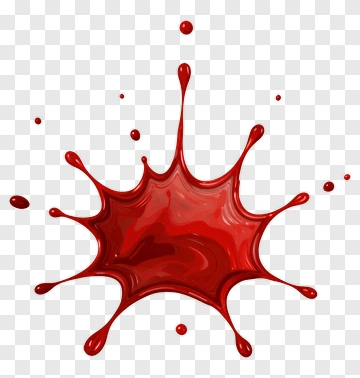Red Paint Splash PNG